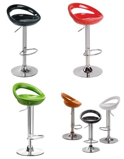 Ghế bar nhựa hở lưng (Mã ZS - 092)