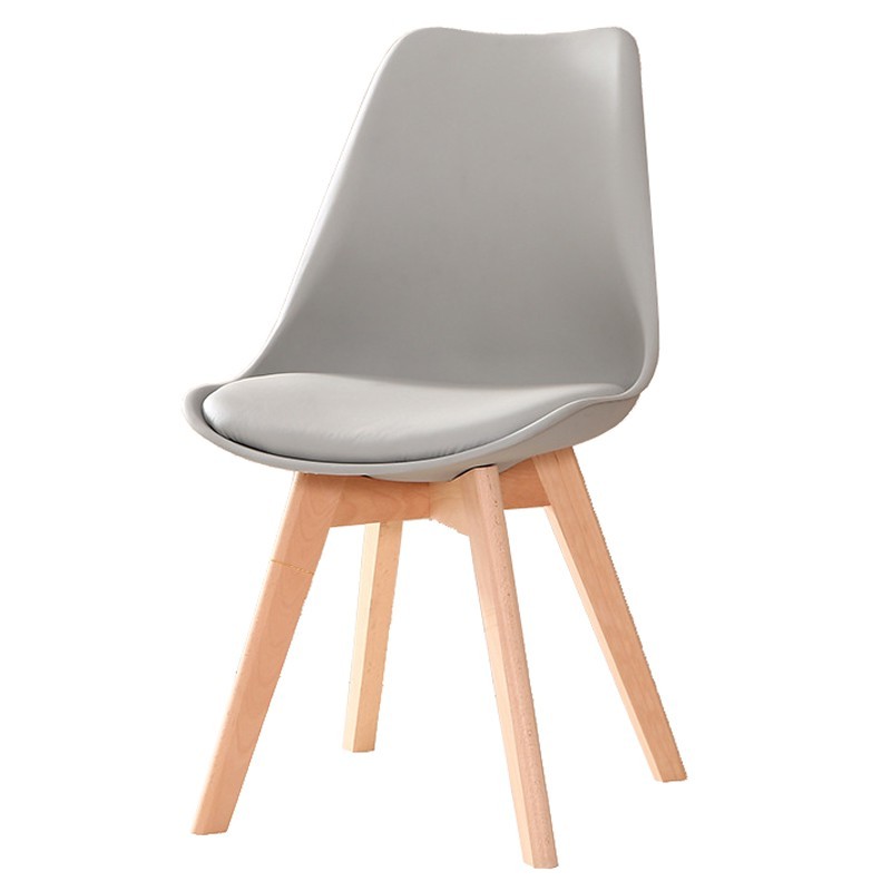 Ghế Eames đệm chân gỗ nhập khẩu (Mã A341)