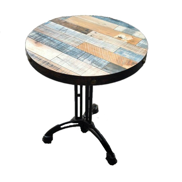 Mặt bàn cafe ván 3D nghệ thuật nhập khẩu cao cấp