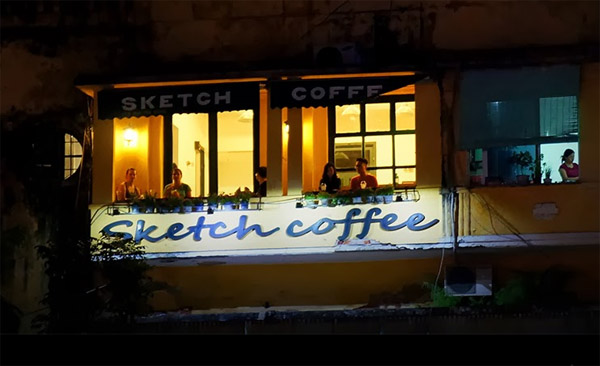 Sketch coffee