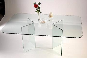 mẫu bàn kính sang trọng